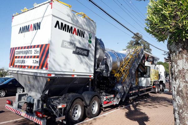 Cascavel terá nova usina de asfalto tecnologicamente avançada e ambientalmente sustentável