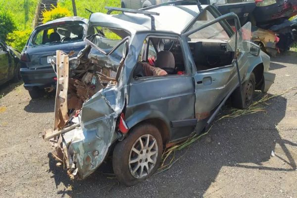 Criança de três anos morre em acidente na PR-082 em Cidade Gaúcha, noroeste do Paraná