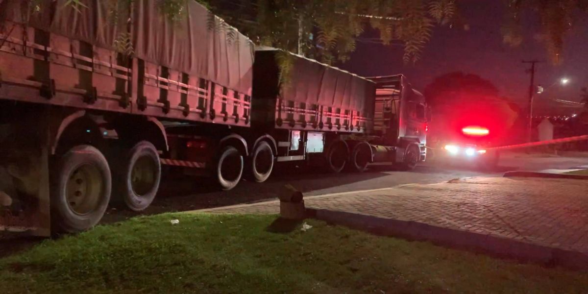 Morre no HU, Idoso de 71 anos atropelado por caminhão no Bairro Cascavel Velho