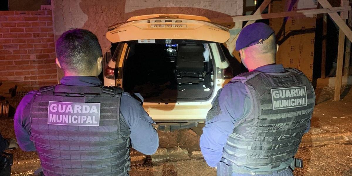 Guarda Municipal de Cascavel recupera carro furtado em Maringá após perseguição policial
