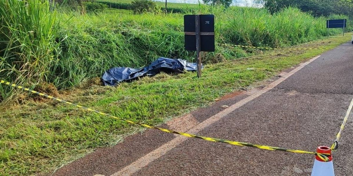 Motociclista morre em acidente na BR 277 em São Miguel do Iguaçu