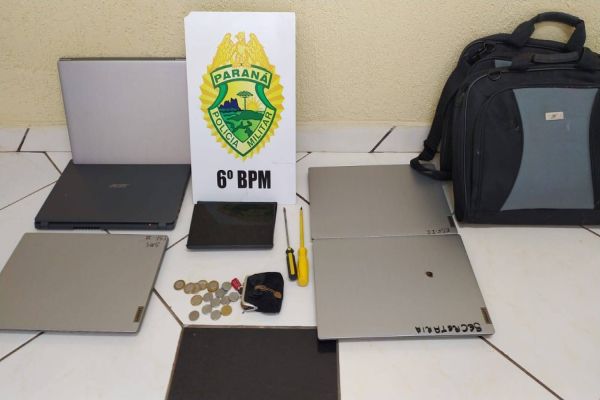 Polícia Militar prende suspeito de furtos em Três Barras do Paraná