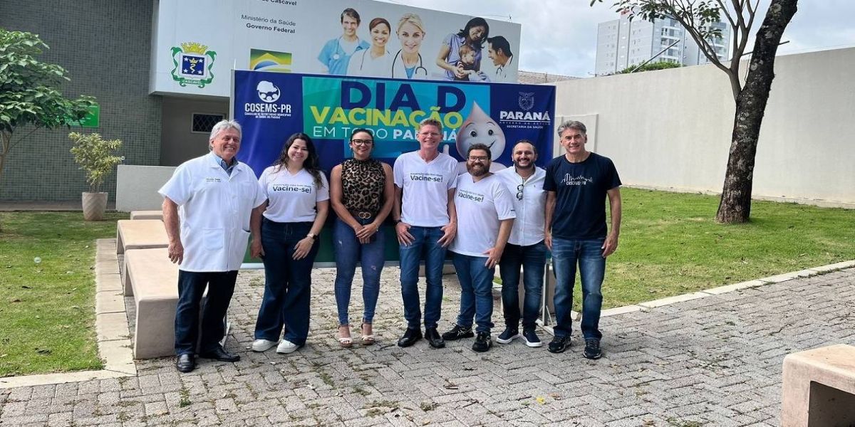 Dia D de vacinação aplica cerca de 5 mil doses em Cascavel
