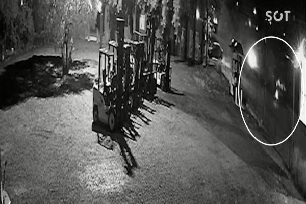 Câmera de monitoramento registra capotamento que vitimou homem na BR-277 em Cascavel