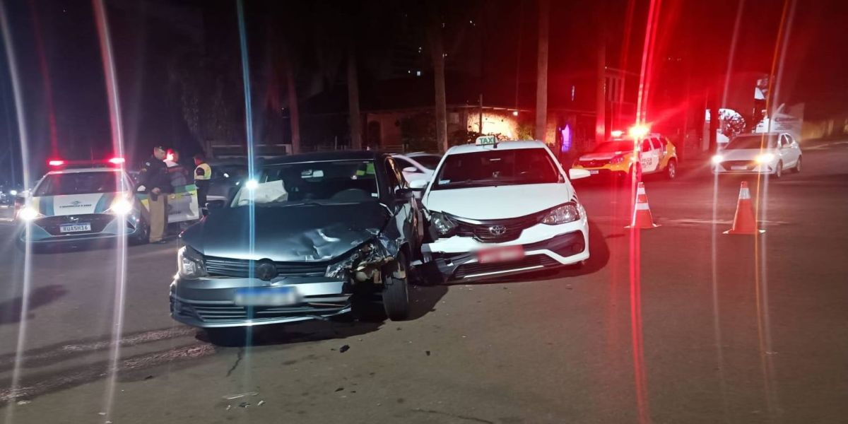 Polícia Militar registra caso de embriaguez ao volante após acidente de trânsito na região central
