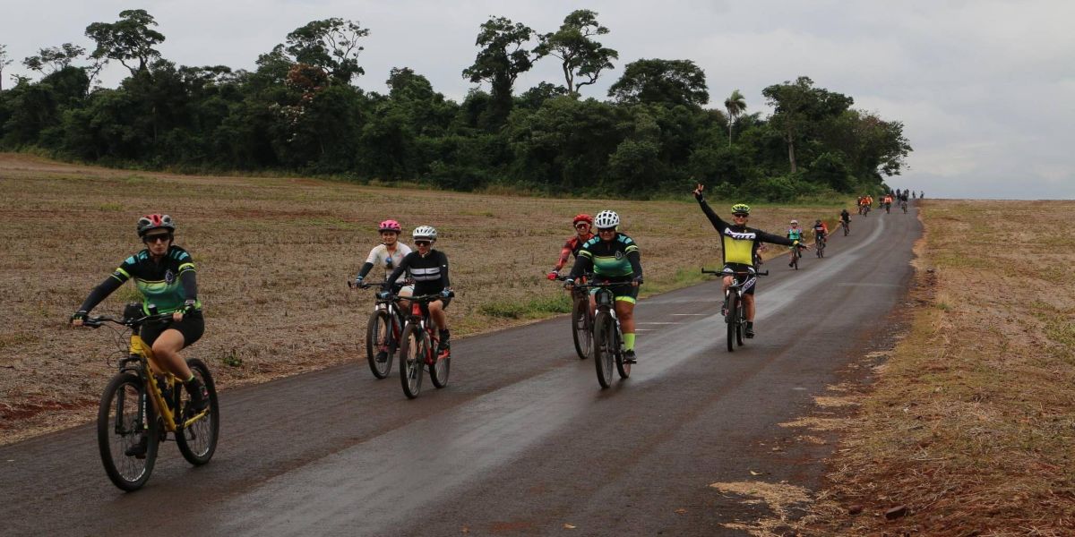 Cicloturismo em Céu Azul tem recorde de participantes