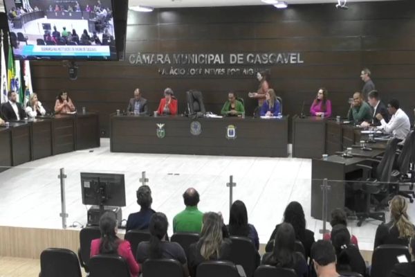 Imagem referente a notícia: Realizada audiência pública para discutir segurança nas escolas de Cascavel