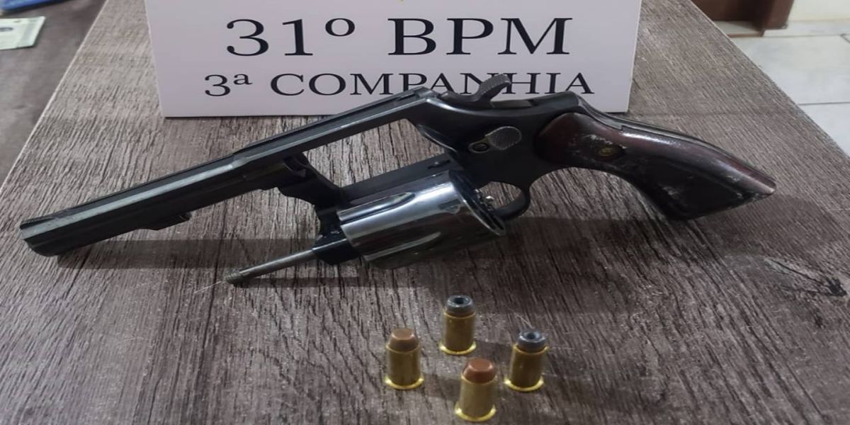 Polícia Militar prende indivíduo por porte ilegal de arma de fogo em Corbélia