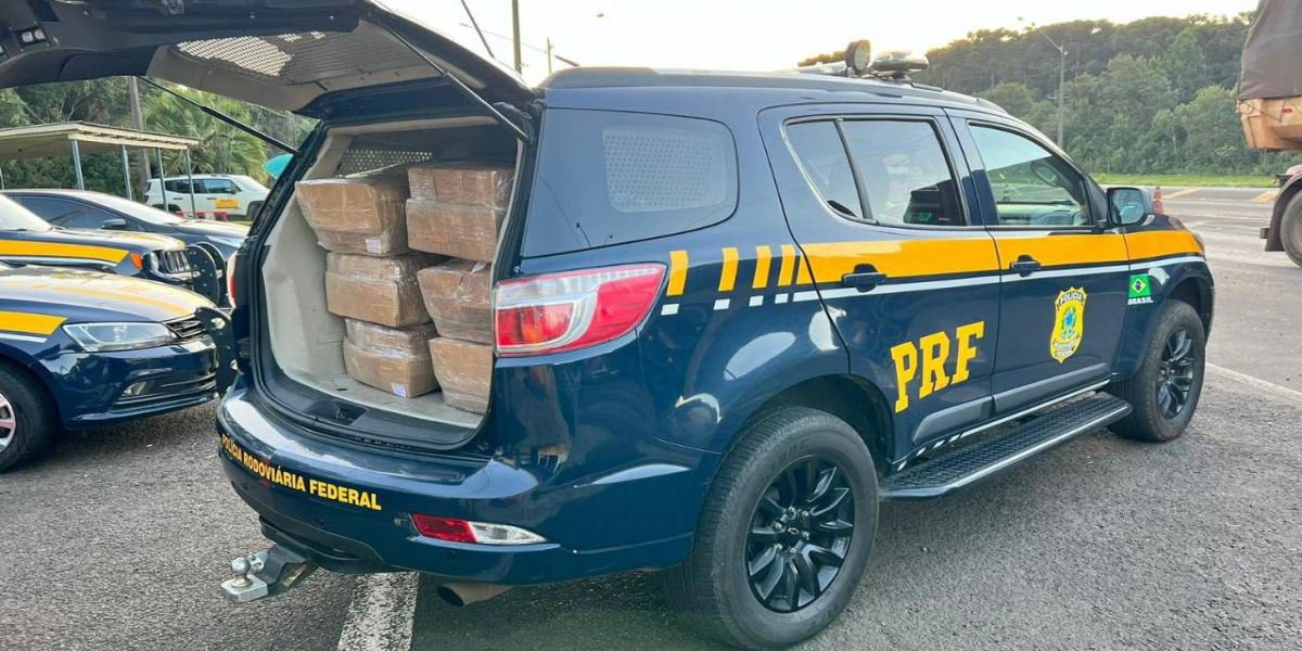 PRF e MAPA apreendem mais de 200 kg de carne irregular na BR-277 em Guarapuava