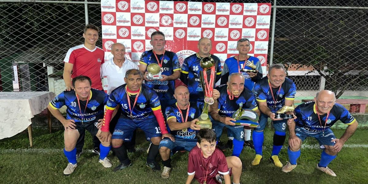 Oxiguaçu é campeã do Super Sênior do 40° Caico - Clube Comercial de Cascavel