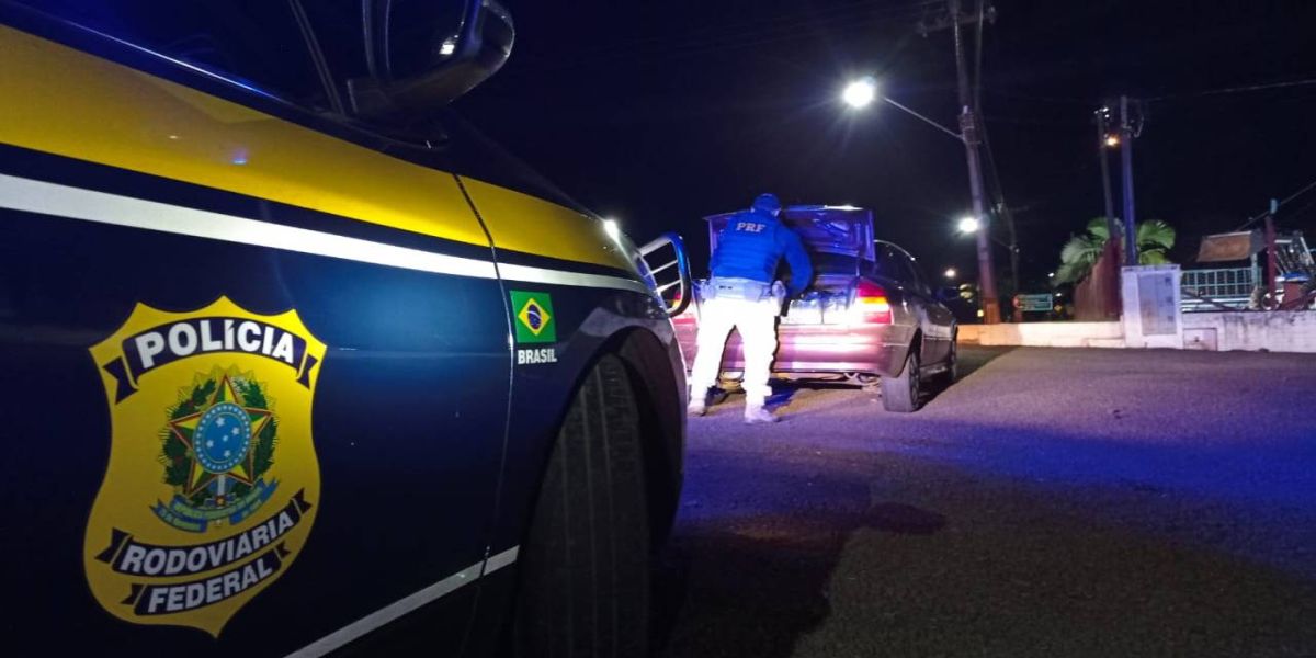 Cascavelense é detido pela PRF com quase 200 kg de maconha em Marechal Cândido Rondon