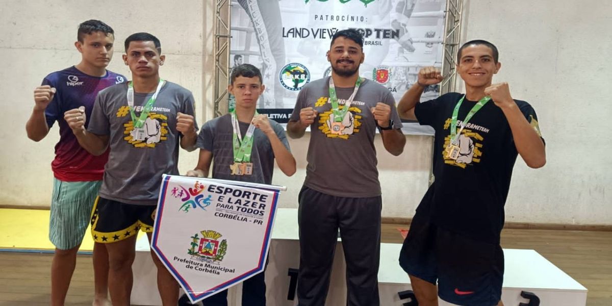 ITF Corbélia comemora excelentes resultados no Campeonato Paranaense de Kickboxing