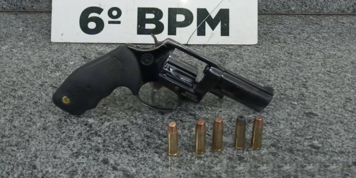 Polícia Militar apreende arma de fogo após briga em lanchonete noturna em Cascavel