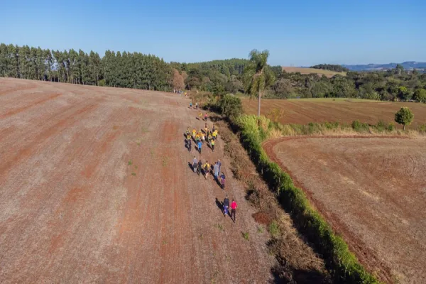 Foto relacionada a notícia: Guaraniaçu realiza com sucesso o 1° Circuito Caminhada na Natureza "Tropeirismo de Porcos"