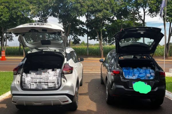 Operação da Polícia Federal apreende R$640 mil em mercadorias de descaminho na PR-497