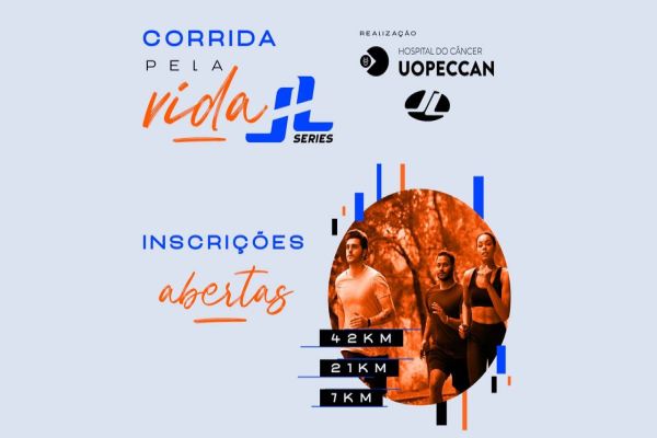 Imagem referente a notícia: Inscrições abertas para o Corrida Pela Vida, evento em prol da Uopeccan