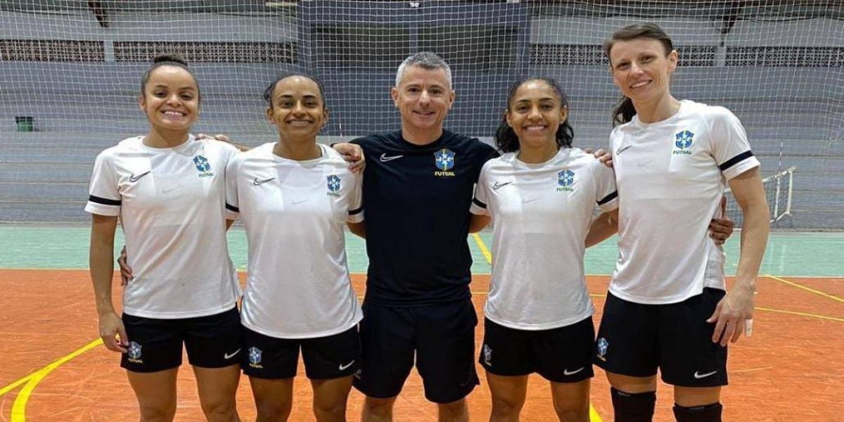 Atletas do Stein se destacam na vitória da Seleção Brasileira em Torneio Internacional de Futsal