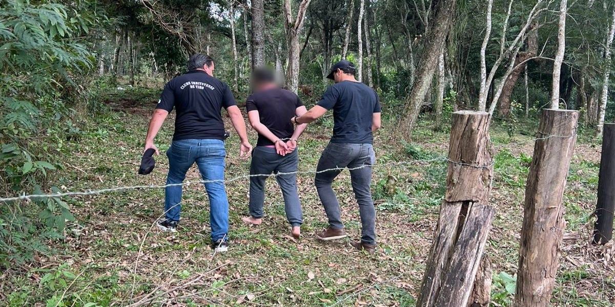 Polícia Civil de Imbituva prende homem condenado a 13 anos por estupro de vulnerável
