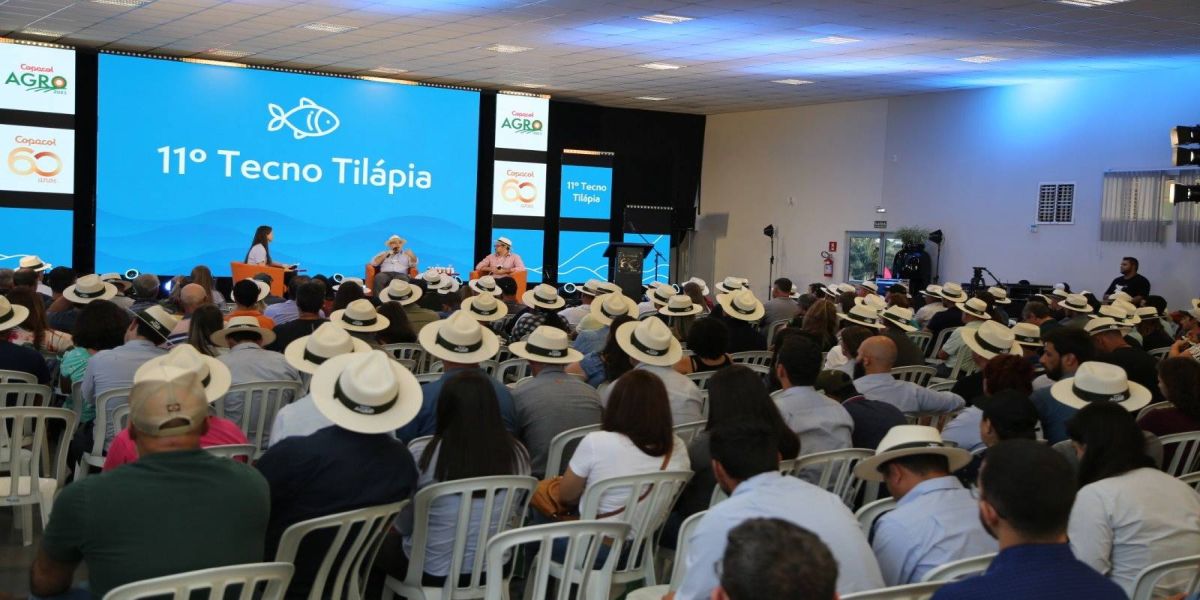 Tecno Tilápia apresenta novas tecnologias para piscicultura durante o Copacol Agro