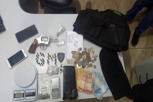 Homem é preso após disparos de arma de fogo no Jardim Bela Vista em Cascavel