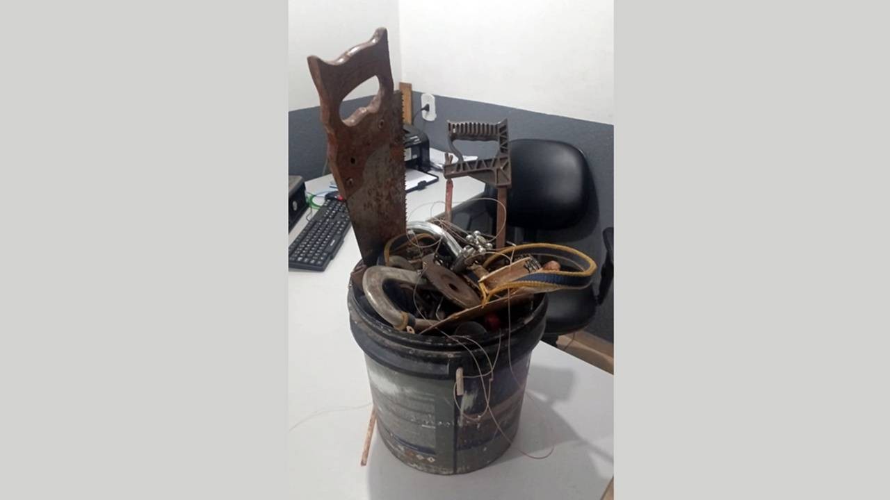 Indivíduo é detido após invadir residência e furtar materiais de obra no Jardim Melissa
