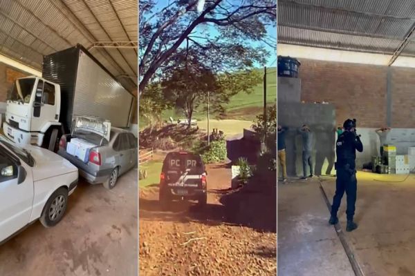 Imagem referente a notícia: Denarc Cascavel, Pato Branco e Foz realizam grande apreensão de vinhos no sudoeste do Paraná