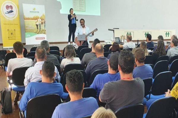 Palestra de abertura da Sipat 2023 dá dicas preciosas a vida feliz e produtiva