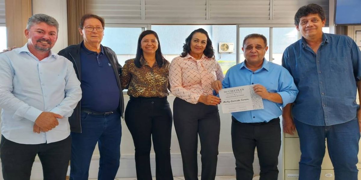 Marley Saraiva assume a 90ª Ciretran de Nova Aurora com promessa de trabalho dedicado à comunidade