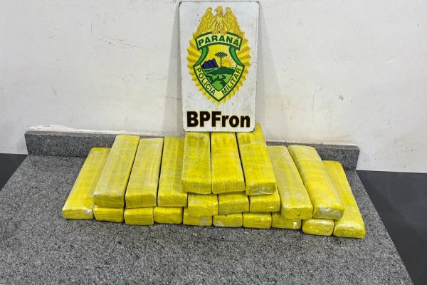 Homem é preso com mais de 15 quilos de maconha em Corbélia