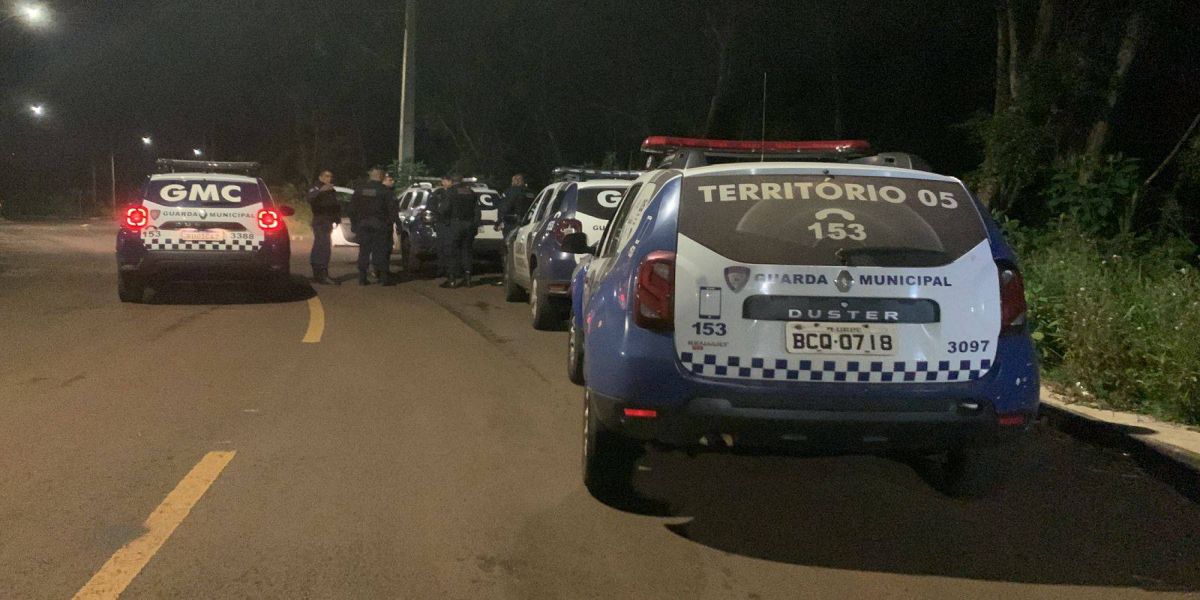 Viatura da Guarda Municipal é alvo de disparos de arma de fogo no Loteamento Belmonte