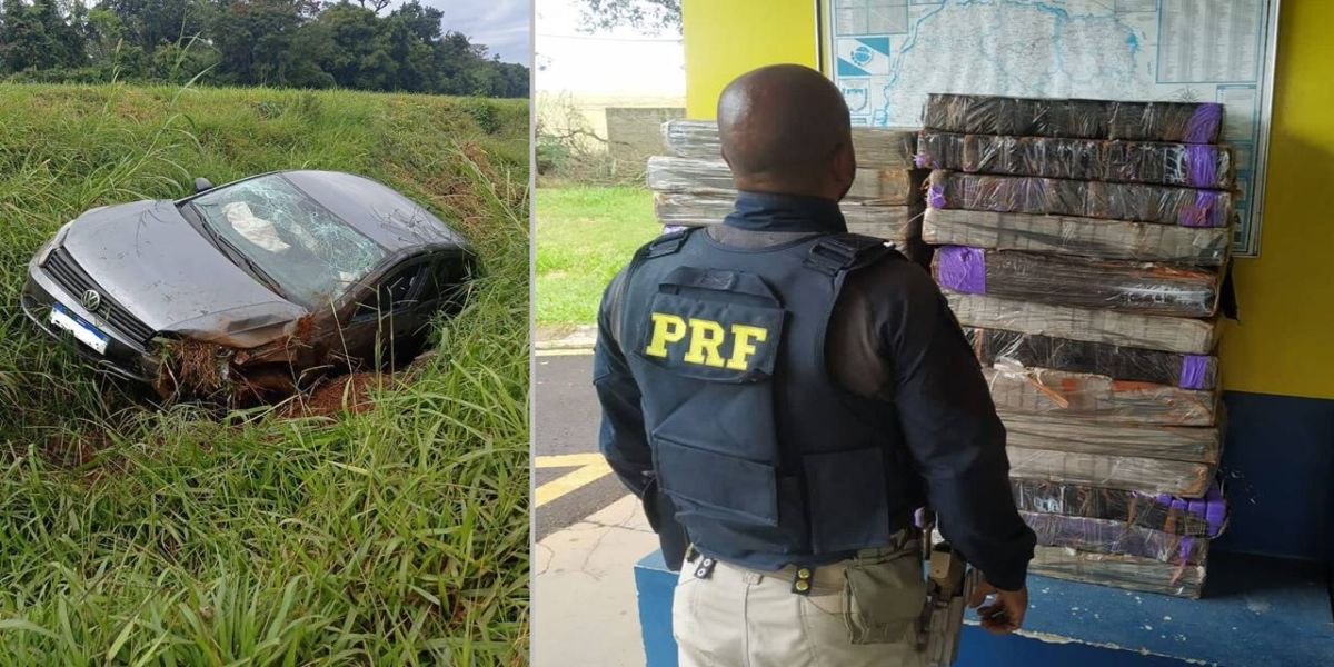 Polícia Rodoviária Federal apreende 348kg de maconha em Céu Azul