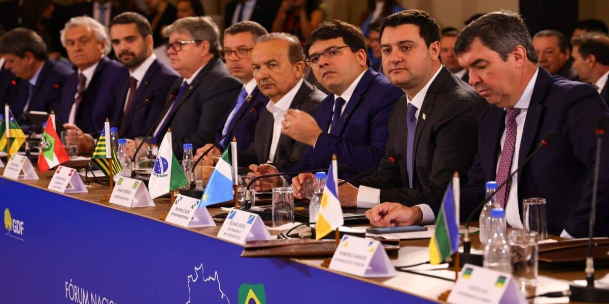 Ratinho Junior reforça importância da reforma tributária no Fórum Nacional de Governadores