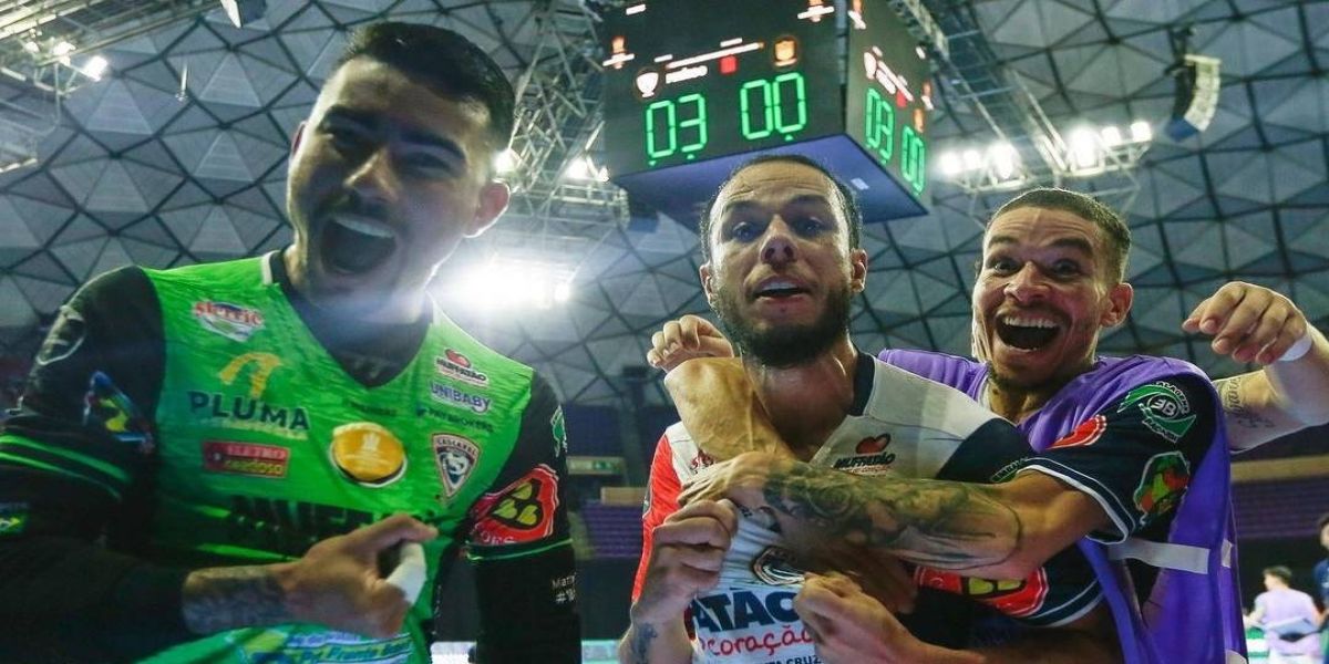 Cascavel Futsal avança para a semifinal da Taça Libertadores com vitória sobre o Peñarol