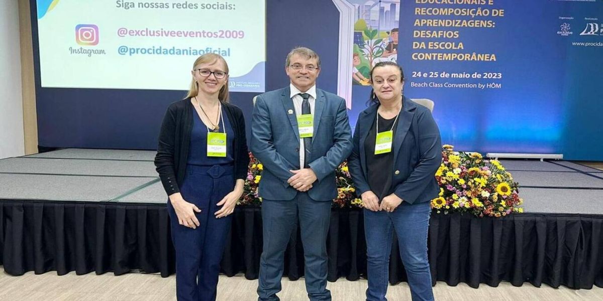 Aluno Conectado de Toledo é destaque em Simpósio Nacional em Pernambuco