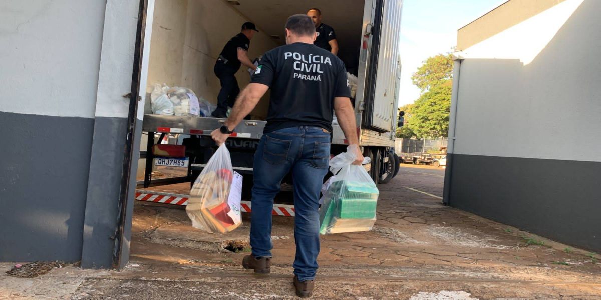 Polícia Civil de Cascavel incinera 5 toneladas de drogas apreendidas no primeiro semestre de 2023