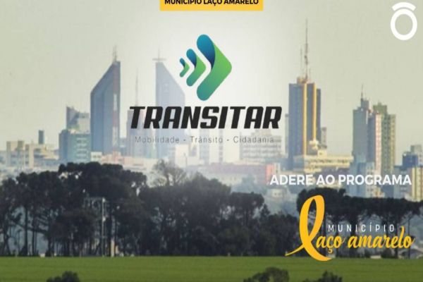 Transitar adere ao programa Laço Amarelo para promover a segurança viária