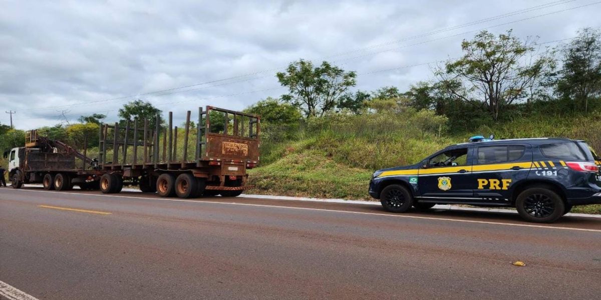 Condutor de Bitren é preso pela PRF por embriaguez ao volante na BR-272