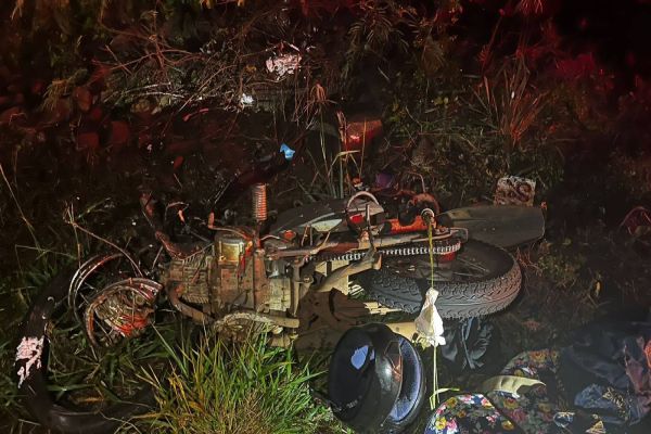 Dois jovens morrem em grave acidente na PR-495 em Medianeira