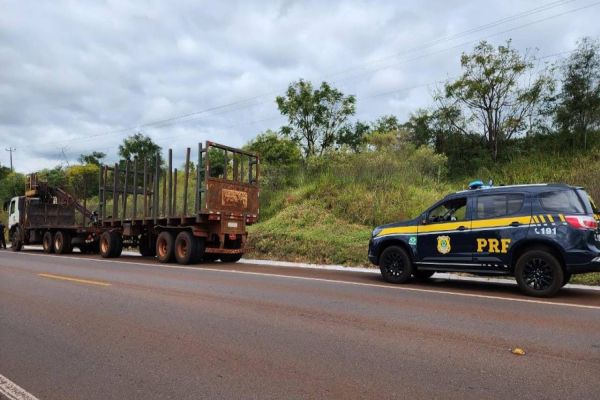 Condutor de Bitren é preso pela PRF por embriaguez ao volante na BR-272