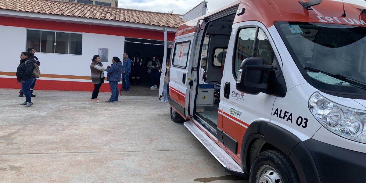 Estado entrega base do Samu em Laranjeiras do Sul e agiliza atendimento na região