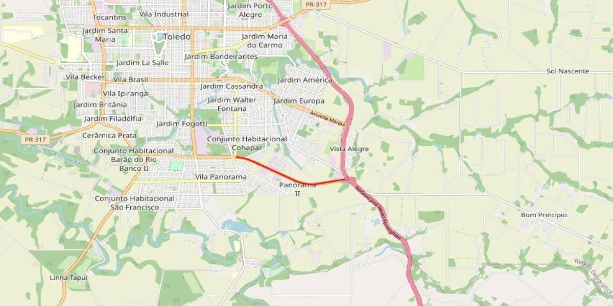 Duplicação em Toledo, na região Oeste, é disputada por nove empresas e três consórcios