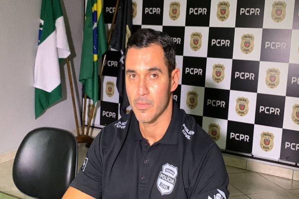 Imagem referente a notícia: Delegado concede entrevista coletiva sobre investigações da morte de Daiane de Jesus