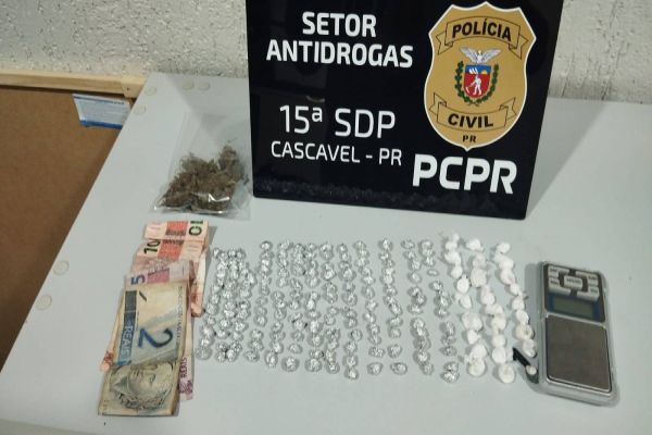 Operação do GDE resulta na prisão por tráfico de drogas no Bairro São Cristóvão