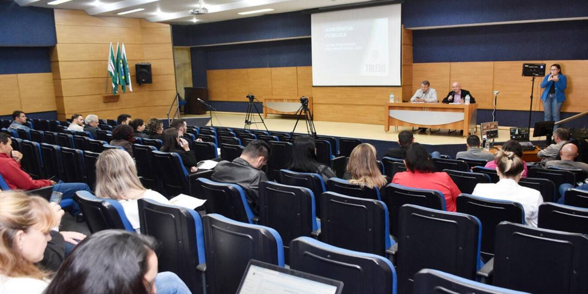 Toledo: Lei de Diretrizes Orçamentárias de 2024 é apresentada em audiência pública