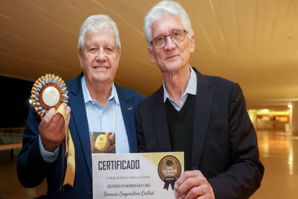 Melhor queijo do Estado é de Marechal Cândido Rondon; confira todos os ganhadores do prêmio