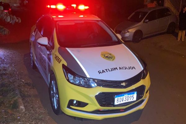 PM registra caso de omissão de socorro em acidente com vítima em Corbélia