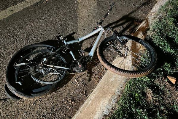 Ciclista é atropelado por caminhão e arrastado por cerca de 50 metros na BR-277 em Guaraniaçu