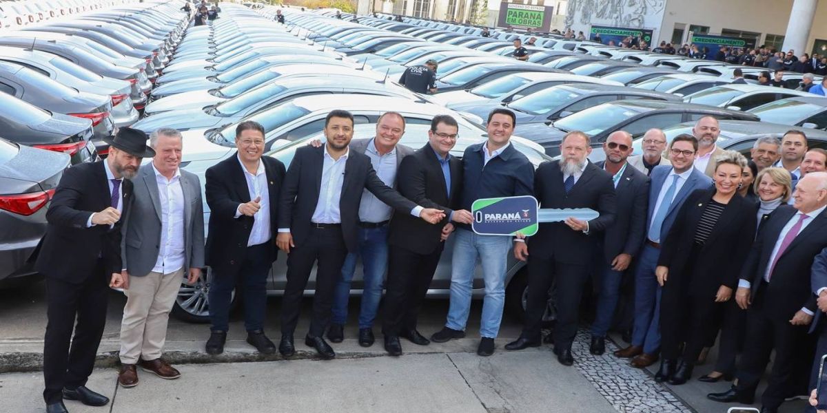 Com 922 novas viaturas, Polícia Civil do Paraná terá maior renovação de frota da história
