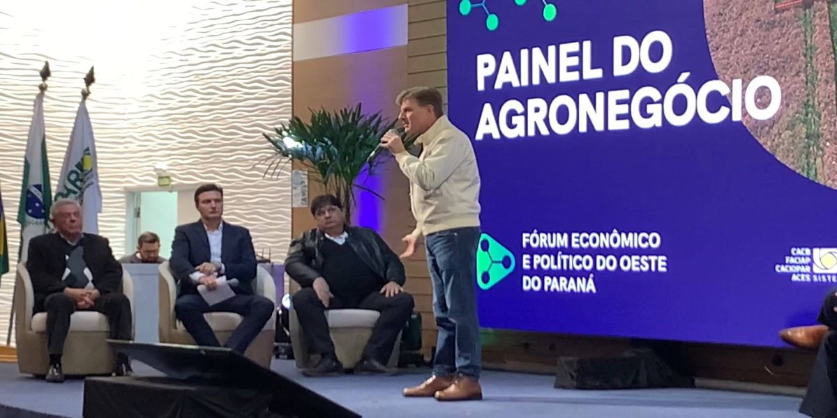 Deputado Padovani participa do 1º Fórum Econômico e Político do Oeste do Paraná em Cascavel
