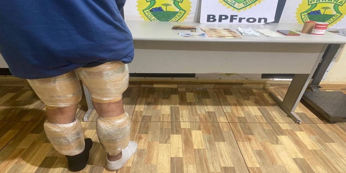 Operação Hórus resulta na prisão de indivíduo com 6,7 kg de substância semelhante a haxixe em Guaíra